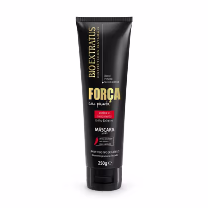 Imagem do produto Kit Shampoo Condicionador Mascara E Suplemento Crescimento Força Com Pimenta Home Care - Bio Extratus