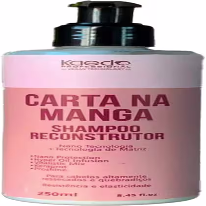 Imagem do produto Kaedo Professional Carta na Manga Shampoo Reconstrutor 250ml