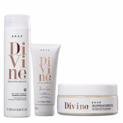 Imagem do produto Braé Divine Kit Shampoo + Máscara + Leave-in