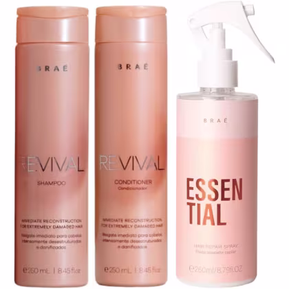 Imagem do produto Braé Revival Shampoo Condicionador e Essential 260ml