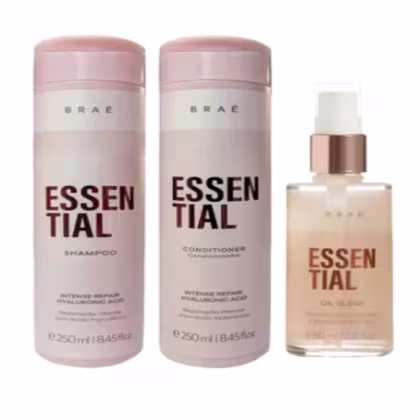 Imagem do produto Kit Braé Essential Shampoo Condicionador E Óleo Blend
