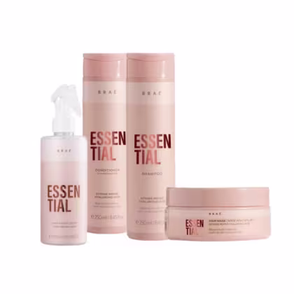 Imagem do produto Kit Braé Essential DUO 250ml + Mascara 200g + Leave-in 260ml