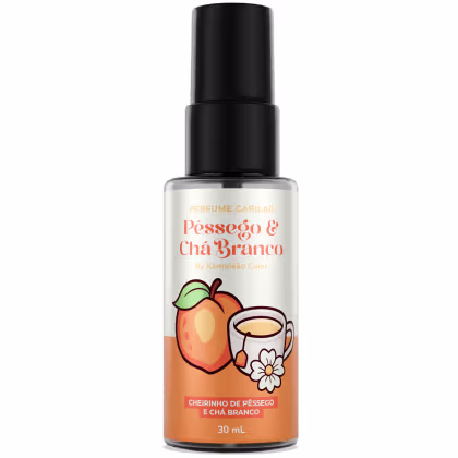 Imagem do produto Perfume Capilar Kamaleão Color Pêssego e Chá Branco 30ml