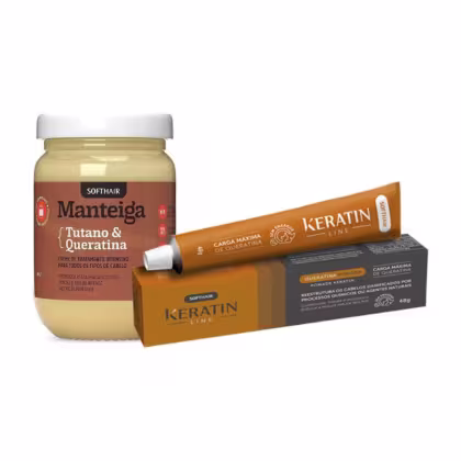 Imagem do produto Kit Soft Hair Tutano + Queratina Reconstrução Capilar