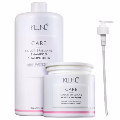 Imagem do produto Kit Keune Color Brillianz - Shampoo 1L +  Máscara 500ml + Válvula Pump