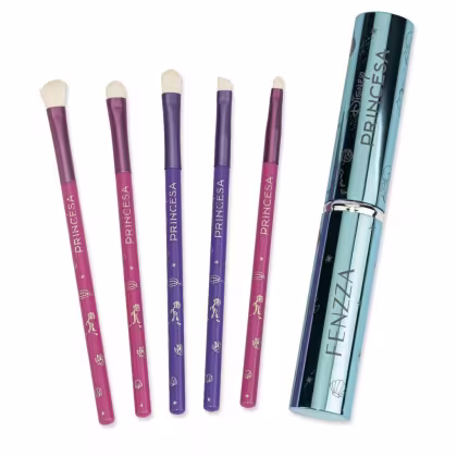 Imagem do produto Kit Pincéis e Estojo Princesa - Fenzza