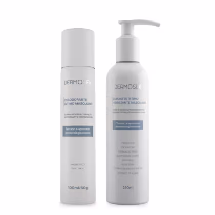Imagem do produto Kit Íntimo Masculino Dermosex Sabonete + Desodorante Íntimo Higiene Controle de Odor e Frescor Prolongado