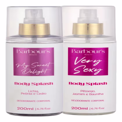 Imagem do produto Kit 2 Unid. Barbour's ( My Sweet Delight e Very Sexy) 2x200ml