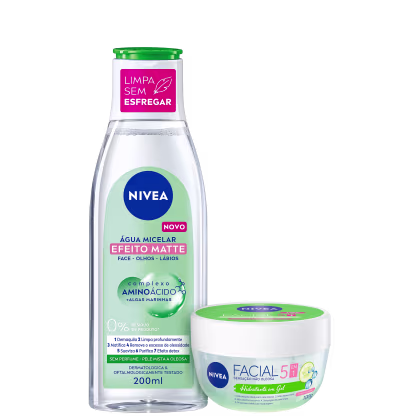 Imagem do produto Kit NIVEA Pepino 5 em 1 Efeito Matte (2 Produtos)