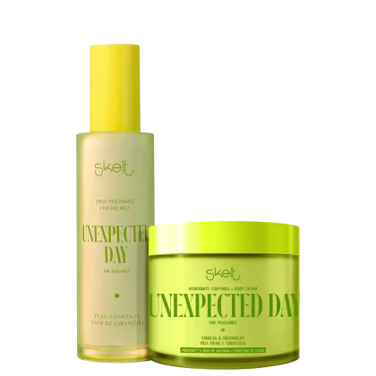 Imagem do produto Kit Skelt Unexpected Day - Hidratante Corporal Body Cream + Perfume Mist (2 Produtos)