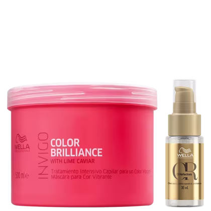 Imagem do produto Kit Wella Professionals Color Brilliance Oil Reflections Oil Treat Duo (2 Produtos)