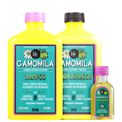Imagem do produto KIT LOLA FROM RIO CAMOMILA - 3 PRODUTOS