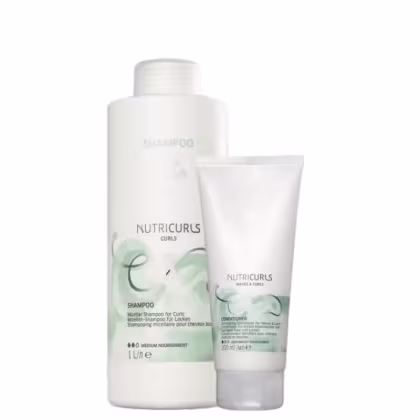 Imagem do produto Kit Wella Professionals Nutricurls Shampoo 1l + Condicionador 200ml (2 Produtos)