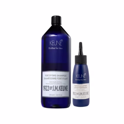 Imagem do produto Kit Keune 1922 by J. M. Keune Fortifying - Shampoo  1l + Lotion - Loção Capilar Antiqueda 75ml