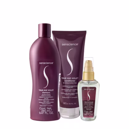 Imagem do produto Kit Senscience True Hue Violet Duo Oil (3 produtos)