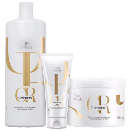 Imagem do produto Kit Wella Professionals Oil Reflections Tripla Ação (3 Produtos)