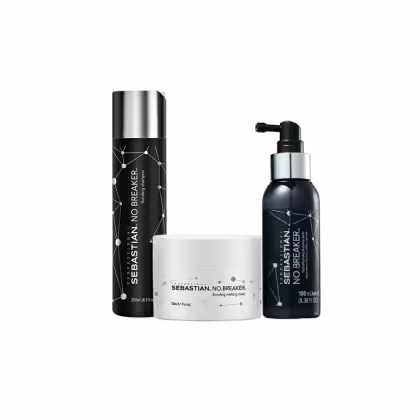 Imagem do produto Kit Sebastian Professional No Breaker Shampoo 250ml + Mascara 150ml + Leave-In 100ml