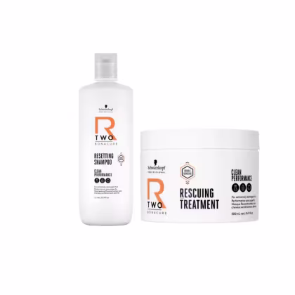 Imagem do produto Kit Schwarzkopf Professional Bonacure R-TWO - Shampoo 1l + Máscara Capilar 500ml