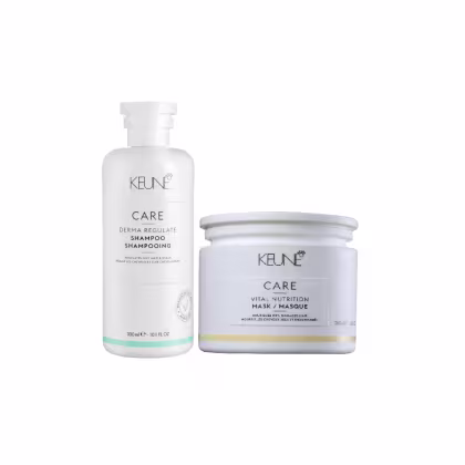Imagem do produto Kit Keune Care Derma Regulate - Shampoo 300ml + Vital Nutrition - Máscara de Nutrição 200ml