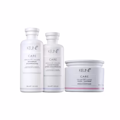 Imagem do produto Kit Keune Care Absolute Volume + Color Brillianz - Máscara Capilar 200ml
