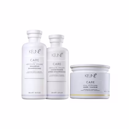 Imagem do produto Kit Keune Care Absolute Volume + Vital Nutrition - Máscara de Nutrição 200ml