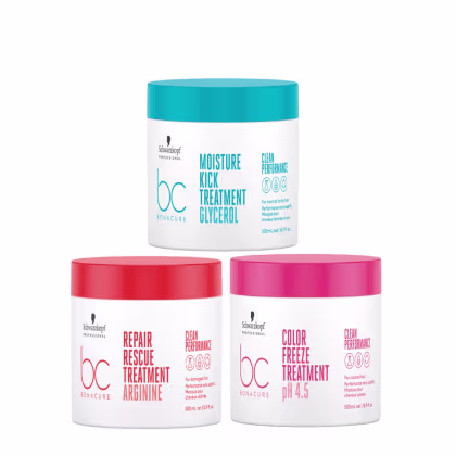 Imagem do produto Kit Schwarzkopf Professional Cronograma de Tratamento Capilar (3 Produtos)