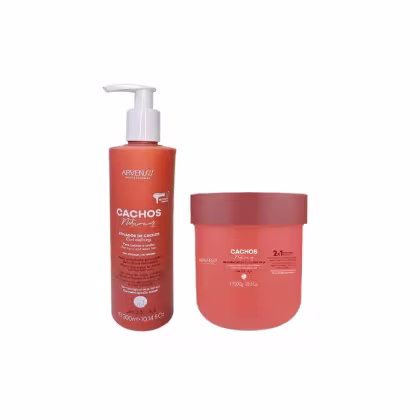 Imagem do produto Kit Arvensis Cachos Naturais - Ativador de Cachos 300ml + Máscara Capilar 2x1 500g