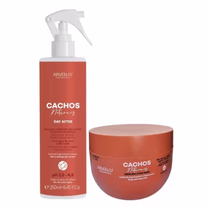 Imagem do produto Kit Arvensis Professional Cachos Naturais - Day After 250ml + Máscara 250g