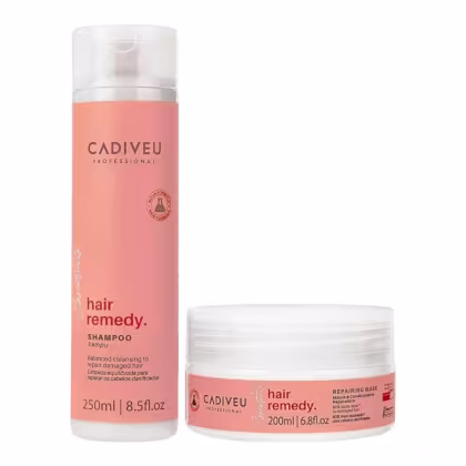 Imagem do produto Kit Cadiveu Professional Hair Remedy - Shampoo 250ml + Máscara 200ml