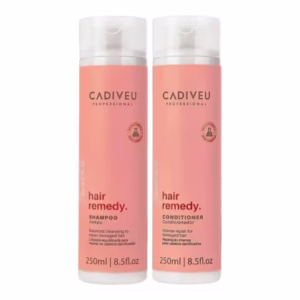 Imagem do produto Kit Cadiveu Professional Hair Remedy - Shampoo & Condicionador 250ml