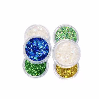 Imagem do produto Coleção de Glitter Oficial para Torcer com Brilho - Vibra Brasil (6 Cores)