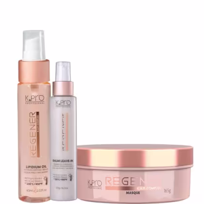 Imagem do produto Kit Kpro Regener Mask 165g + Lipidium 60ml + Balm 120g