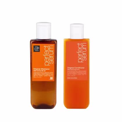 Imagem do produto Kit Mise en Scène Perfect Serum Shampoo Condicionador 200ml