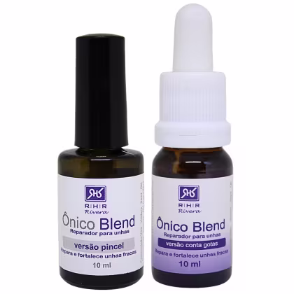 Dois frascos de Reparador para Unhas RHR Cosméticos.