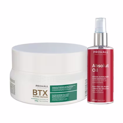 Imagem do produto Kit Prohall BTX Blend Repair 300g + Absolut Oil 60ml