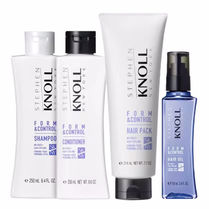 Imagem do produto Kit Stephen Knoll Form & Control - Shampoo 250ml + Condicionador 250ml + Máscara 214ml + Hair Oil 100ml