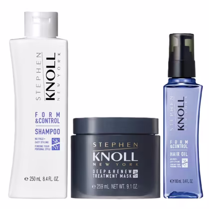 Imagem do produto Kit Stephen Knoll Form & Control - Shampoo 250ml + Máscara Deep 259ml + Hair Oil 100ml