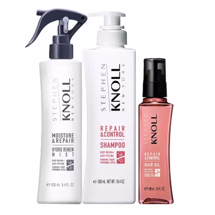 Imagem do produto Kit Stephen Knoll Repair & Control - Shampoo 500ml + Leave-in Moisture 250ml + Hair Oil 100ml