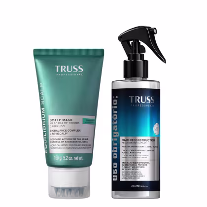 Imagem do produto Truss Equilibrium Scalp Kit Máscara e Uso Obrigatório Reconstrutor 260ml