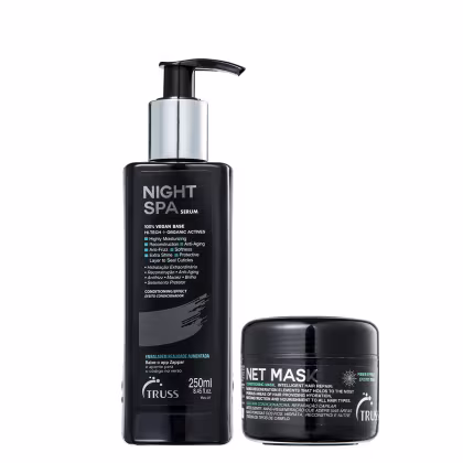 Imagem do produto Truss Kit Night Spa Serum 250ml e Net Mask 30g