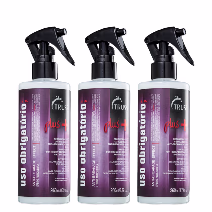 Imagem do produto Truss Uso Obrigatório Plus+ Kit Reconstrutor 3x260ml