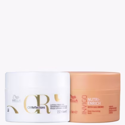 Imagem do produto Kit Wella Professionals Invigo Nutri-Enrich Oil Reflections Masks (2 Produtos)