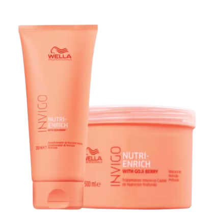 Imagem do produto Kit Wella Professionals Invigo Nutri-Enrich - Condicionador 200ml + Máscara Capilar 500ml