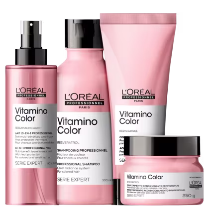 Imagem do produto Kit L'Oréal Professionnel Serie Expert Vitamino Color Completo (4 Produtos) HOME