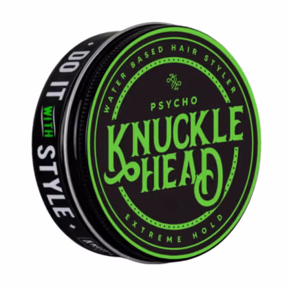 Imagem do produto Pomada Modeladora Knucklehead Psycho 50g Efeito Brilho com Alta Fixação