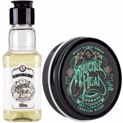 Imagem do produto KIT KNUCKLEHEAD - Grooming 100ml + Pomada Tropical 50g