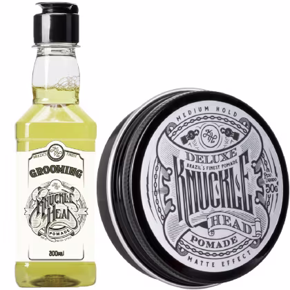 Imagem do produto KIT KNUCKLEHEAD - Grooming 300ml + Pomada Deluxe 50g