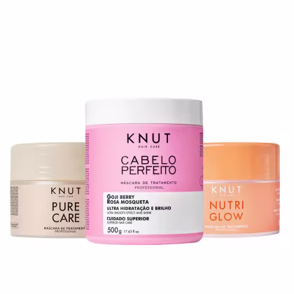 Imagem do produto Knut Kit Cronograma Capilar - 3 Máscaras