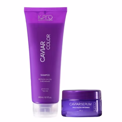 Imagem do produto Kit K.Pro Caviar - Shampoo 240ml & Sérum Proteção Intensa 80g