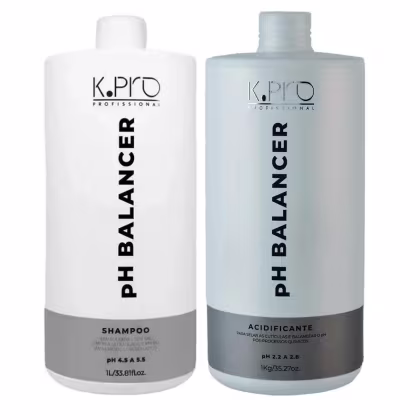 Imagem do produto Kit K.Pro pH Balancer Shampoo 1 Litro + Acidificante 1 Litro